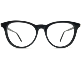 Saint Laurent Eyeglasses Frames SL306 001 Black Round Full Rim 52-18-145 - £139.27 GBP