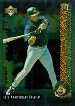 1998 Upper Deck 10th Anniversary Preview Retail Manny Ramirez 46 Indians - £0.78 GBP