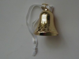 NIB Waterford Golden Bell Ornament #1059614 - $32.50