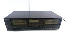 *UNTESTED* SONY TC-W295 DOUBLE CASSETTE DECK STEREO RECEIVER RECORDER DO... - $25.70