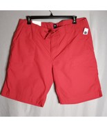 Gap Men&#39;s Drawstring Faded Red  Bermuda Shorts Size US 40 NWT - £18.15 GBP