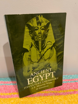 Ancient Egypt Book: Its Culture and History - Paperback - Softcover GOOD - £3.89 GBP