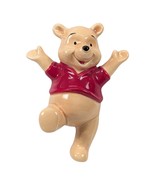 70s Disney Winnie The Pooh Ceramic Wall Hook Decor Collectible Art 5.25&quot;... - $29.09