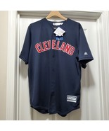 New Majestic MLB Cleveland Indians / Pita Pit Baseball Jersey Mens XL READ - $50.91 CAD