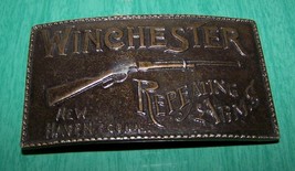 Vintage Classic - WINCHESTER REPEATING ARMS BELT BUCKLE - New Haven, CT ... - £19.97 GBP