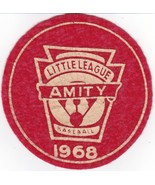 Amity Little League Baseball 1968 Vintage Patch - $14.99