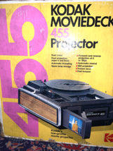 Vintage 1970&#39;s Kodak Moviedeck 455 Super 8 Movie Projector 8mm Film - $69.18