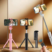 Versatile Wireless Selfie Stick with Tripod  Remote Control - £12.02 GBP