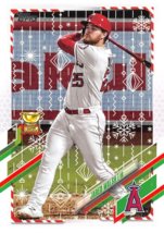 2021 Topps Holiday #HW107 Jared Walsh All Star Rookie  Angels ⚾ - £0.69 GBP