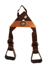 Horse Saddle Stirrups Western Show Youth Rider Buddy Kids Concho 5138CO - $36.58+