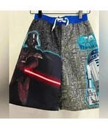 Star Wars Boys Swim trunks- Dearth Vader &amp; R2-D2 size Large (youth) - $490.97 MXN