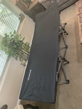 CAMPING COT KINGCAMP 265LBS KC8009 - BLACK W/Carrying Case - $957.64 MXN