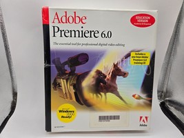 Adobe Premiere 6.0 Software Education Version - $39.59