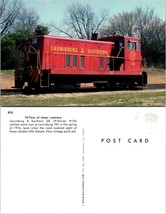 Train Railroad Laurinburg &amp; Southern GE 70 Tobber #104 North Carolina Po... - £6.72 GBP
