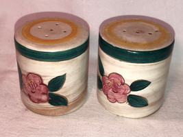 Stangl Garden Flower Sal And Pepper Shakers No Stoppers - $24.99