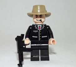 Building Block Gangster John Dillinger Mobster city town Minifigure Custom Toys - £4.79 GBP