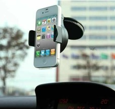 Universal Car 360° Windshield Mount Holder Stand For iPhone &amp; Android Phone GPS - £9.13 GBP