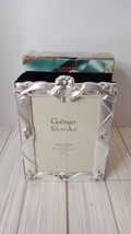 Beautiful Godinger Silver Art Silver Plated Photo Album Jingle Bells Photo 4x6&quot; - £12.65 GBP