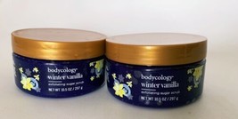 Bodycology Winter Vanilla Body Scrub 10.5 Oz Lot Of 2 - £23.64 GBP