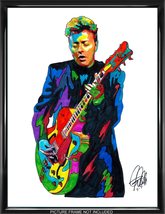 Brian Setzer Stray Cats Guitar Rock Music Poster Print Wall Art 18x24 - £21.63 GBP