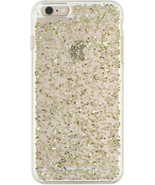 NEW Kate Spade NY Clear Gold Glitter Phone Case for iPhone 6+ / 6s PLUS  - £9.27 GBP
