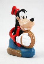 VINTAGE 1996 Walt Disney Goofy 3.5&quot; Plastic Figural Gumball Dispenser - $14.84