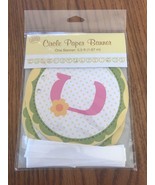NEW ~HAPPI TREE~ BABY SHOWER CONGRATULATIONS  CIRCLE PAPER BANNER-PARTY ... - $8.19 CAD
