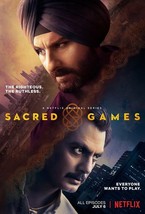 Sacred Games TV Series Poster Based On Vikram Chandra Novem Size 24x36&quot; 27x40&quot; - £9.51 GBP+