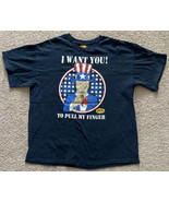 Beavis and Butthead MTV 2010 Shirt Uncle Sam “I Want You To Pull My Fing... - £27.53 GBP