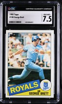 1985 Topps George Brett #100 CGC 7.5 P1369 - $15.84