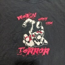 Gildan Ultra Cotton RN#93846 REIGN TERROR Men's Black Graphic T-Shirt Size Large image 3