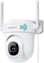5MP 5G Security Camera Outdoor 24 7 Recording Security Camera WiFi Cameras for H - £109.10 GBP