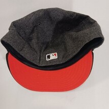 MLB San Francisco Giant Men's Wool Blend Back Fitted Gray Baseball Cap Hat image 6