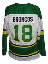 Any Name Number Humboldt Broncos Junior Hockey Jersey White Any Size image 2