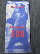 The New Los Angeles Zoo California brochure 1960s - £13.98 GBP