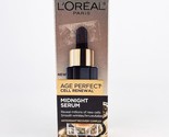 LOreal Age Perfect Cell Renewal Midnight Serum 1 Fl Oz 30ml New In Box - $22.20