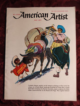 American Artist May 1962 Hardie Gramatky Don Lord Sanford Brooks Frank Metz - £6.22 GBP