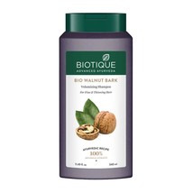 Biotique Bio Walnut Bark Volumizing Shampoo For Fine &amp; Thinning Hair 340 ml - £17.08 GBP