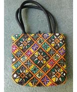 Decorative handcrafted India Handbag Banjara Tribal Embroidery/Mirror Wo... - £14.39 GBP