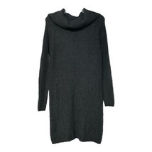 Philosophy Womens Gray Ribbed Stretch Turtleneck Sweater Dress Size Small - £9.71 GBP