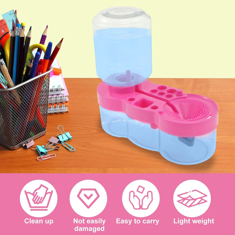 Paint Brush Cleaner with Paint Tray, Water Circulation, Brush Cleaner Painting T Item image 7