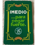 ⭕VTG card pocket calendar 1988 HERACLIO FOURNIER  ADVERTISING IMEDIO - $183.78 MXN
