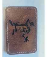 Taz Tasmanian Devil Laser Engraved Leather Patch - $2.00