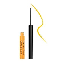 KleanColor Along The Lines Liquid Eyeliner - Yellow Shade - *JUST PEACHY* - £1.57 GBP