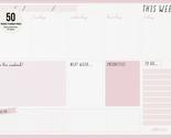 Pukka Pad, Carpe Diem, Weekly Planner Pad, Ballerina Pink - £7.89 GBP