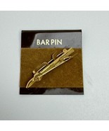 Snow Ski &amp; Pole Vintage Tie Bar Clip Downhill Cross Country Olympic Team... - £20.70 GBP