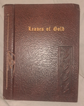 Vintage 1948 Book Leaves Of Gold Revised Edition Clyde Francis Lytle - £25.63 GBP