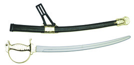 Rubie&#39;s Costume Co. 1514 Civil War Saber Swords Halloween Toy Weapons, Handle Co - £74.95 GBP