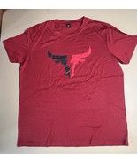 Manfinity Short Sleeve Shirt Red With Bull Head Men’s XL - $272.70 MXN