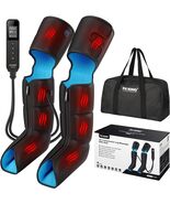 FIT KING Leg Massager with Heat for Circulation Leg and Foot Compression... - $169.48 CAD